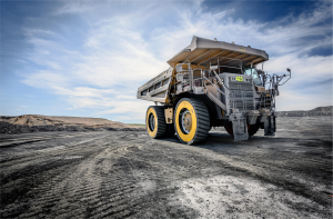 The reinvention of the wheel with the Air Suspension Wheel on a mining truck