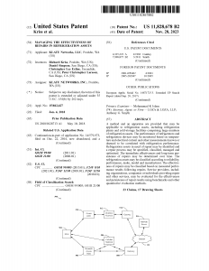 KLATU Networks Granted 8th U.S. Patent: Managing the Effectiveness of Repairs in Refrigeration Assets