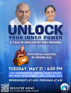 Didi Krishna and Krishna Das to conduct an event in Manhattan NYC