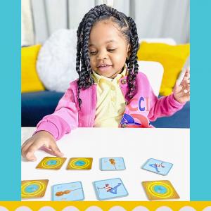 Upbounders® Musical Crossroads Memory Matching Game for Toddlers | Features 24 Playing Card Pairs, 48 total | A Sweet Music Game for Kids Who Enjoy Piano Singing & More! | Ages 3 Years and Up