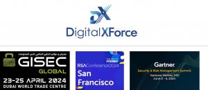 DigitalXForce participation in mega events in GISEC, RSA and Gartner