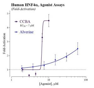 Human Hepatocyte Nuclear Factor 4 alpha, Agonist Assay
