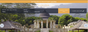 Luxuria Vacations loyalty program by Zinrelo