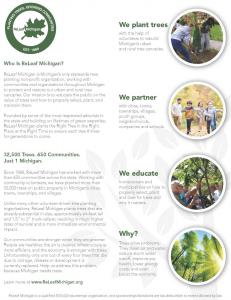 Learn more about ReLeaf Michigan.