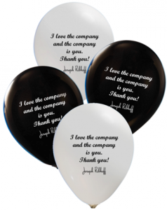 Personalized Balloons for Business