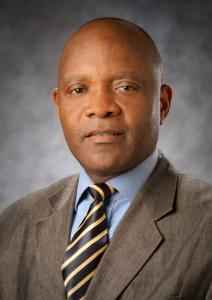 A portrait photograph of Dr John N Nkengasong