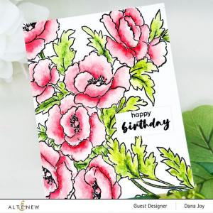 Altenew's new 8.5" x 11" tenth anniversary stamp set is already a hit among paper crafters.