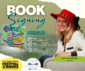 Jan Atkinson Presents “Victor and the Tactibbarlemac” in a Book Signing Event at Los Angeles Times Festival of Books