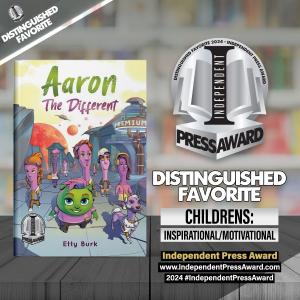 Award Banner for Aaron the Different: A Story of Courage, Belonging, and Acceptance