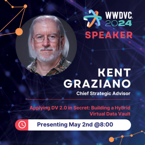 Kent Graziano to present on the implementation of DV 2.0 under the radar at WWDVC 2024 using A Virtual Hybrid Solution