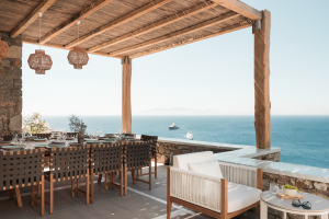 Pristine location in exclusive Agios Lazaros enclave of Mykonos