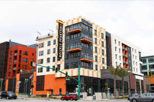 Republic Urban Properties Gateway at Millbrae Station exterior