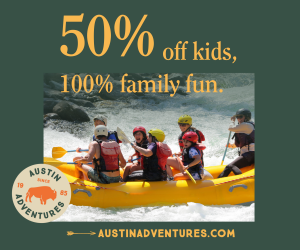 Austin Adventures offers 50% Off Kids on family adventure vacations