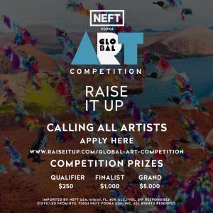 NEFT Vodka Announces Its ‘Global Art Competition – Raise It Up’