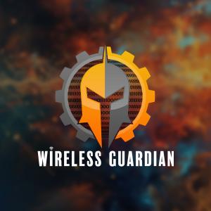 Wireless Guardian logo on colorful background