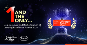 DelphianLogic, along with our partner Roche, have been declared the winners of the prestigious Digital Learning or E-Learning category at Learning Excellence Awards 2024.