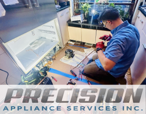 Bosch refrigerator repair by Precision Appliance Services Inc - NYC - Servicing Brooklyn, Manhattan, Long Island City NY