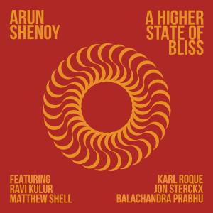 Deep orange music single cover art with sunburst graphic in Indian graphic style