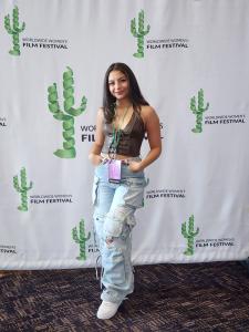Isa Gutierrez made a captivating statement at the Women Film Festival in Arizona, presenting her debut film, True Love, a great opportunity to share her creative vision with such a supportive audience with a great story that connected people from diverse backgrounds