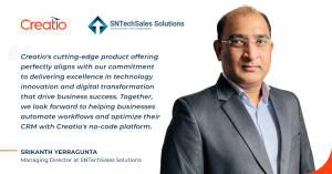 Creatio Partners with SNTechSales Solutions to Enable More Businesses in Germany to Automate Workflows with No-Code