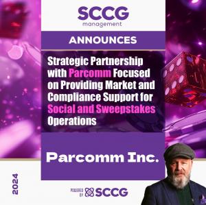 SCCG Announces Partnership with Parcomm, Providing Market and Compliance Support for Social and Sweepstakes Operations