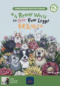 XOOX Pet Carbon Paw-print Campaign