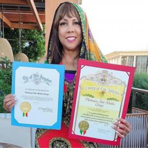 The Annual Angel City Salute Proclamation Ceremony was established by humanitarian, playwright, publicist, and film producer Dr. Marie Y. Lemelle. The Los Angeles native is the founder of Platinum Star PR and Platinum Star Media Group.