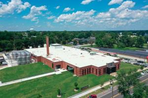 Overhead image of FedUp Foods manufacturing facility located in Wilmington, NC
