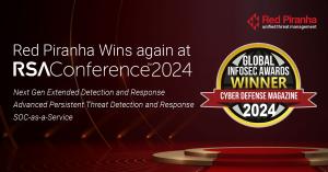 RED PIRANHA ONCE AGAIN WINS THE COVETED GLOBAL INFOSEC AWARDS DURING RSA CONFERENCE 2024