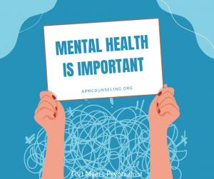 Mental Health Is Important