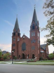 exterior of the church