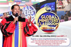 Record-Breaking Attendance Expected at the 2024 Global Ministers’ Classroom Hosted by Pastor Chris