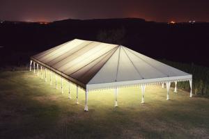 Taj Mahal Tents is proud to be the exclusive tent designer of the Irvine Wedding. The Victorian tent will turn the event into a magical experience.