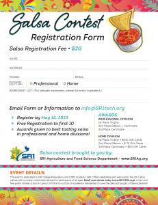 Information about SR1 CPSA's salsa registration.