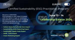  EU ESG training June 13-17