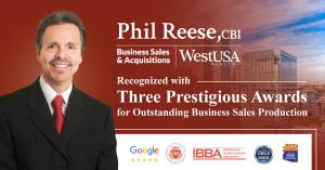 Image showing Phil Reese, highlighting his leadership in the business broker industry
