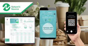 Nature’s Source offers foodservice industry clients full-cycle green supply chain management from compostable packaging to its new, real-time carbon footprint tracking.