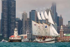 Windy under sail