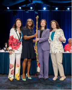 Karen Choi, Keia Clarke, Clara Wu Tsai, Helene Banks (Photo credit: BFA / Sabrina Steck)