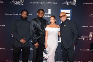 Chris Atlas, Sway Calloway, Adrienne Eliza Bailon-Houghton, and Israel Houghton (credit Credit Juan Carlos Ariano for Addy Media)