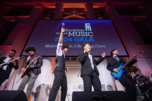 High School Student Performers at the 2024 Education Through Music Gala (credit Credit Juan Carlos Ariano for Addy Media)