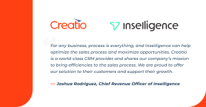 Creatio Collaborates with Inselligence