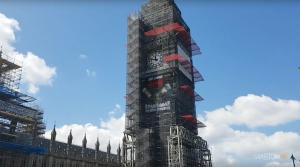 SteamHammerVR Advert on Big Ben - Westminster