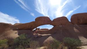 Rock formations in Namibia