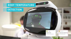 Nuwa Robotics Hospital Robots - Measuring Body Temperature