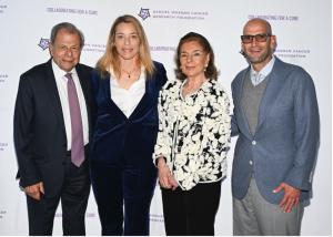 Dr. Samuel Waxman, Rachelle Cohen, Marion Waxman, Honoree Barney Cohen (Photo Credit: BFA / Rupert Ramsay)