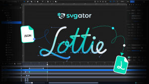 SVGator introducing Lottie animation