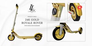 Dubai Unveils World’s First Royale Rover – A 24K Gold Segway with Stunning Diamonds