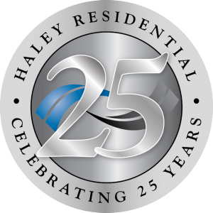 Haley Residential Anniversary Logo