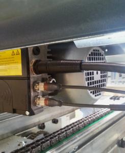 Conveyors equipped with M15 Power offer process reliability – even under adverse temperature conditions.